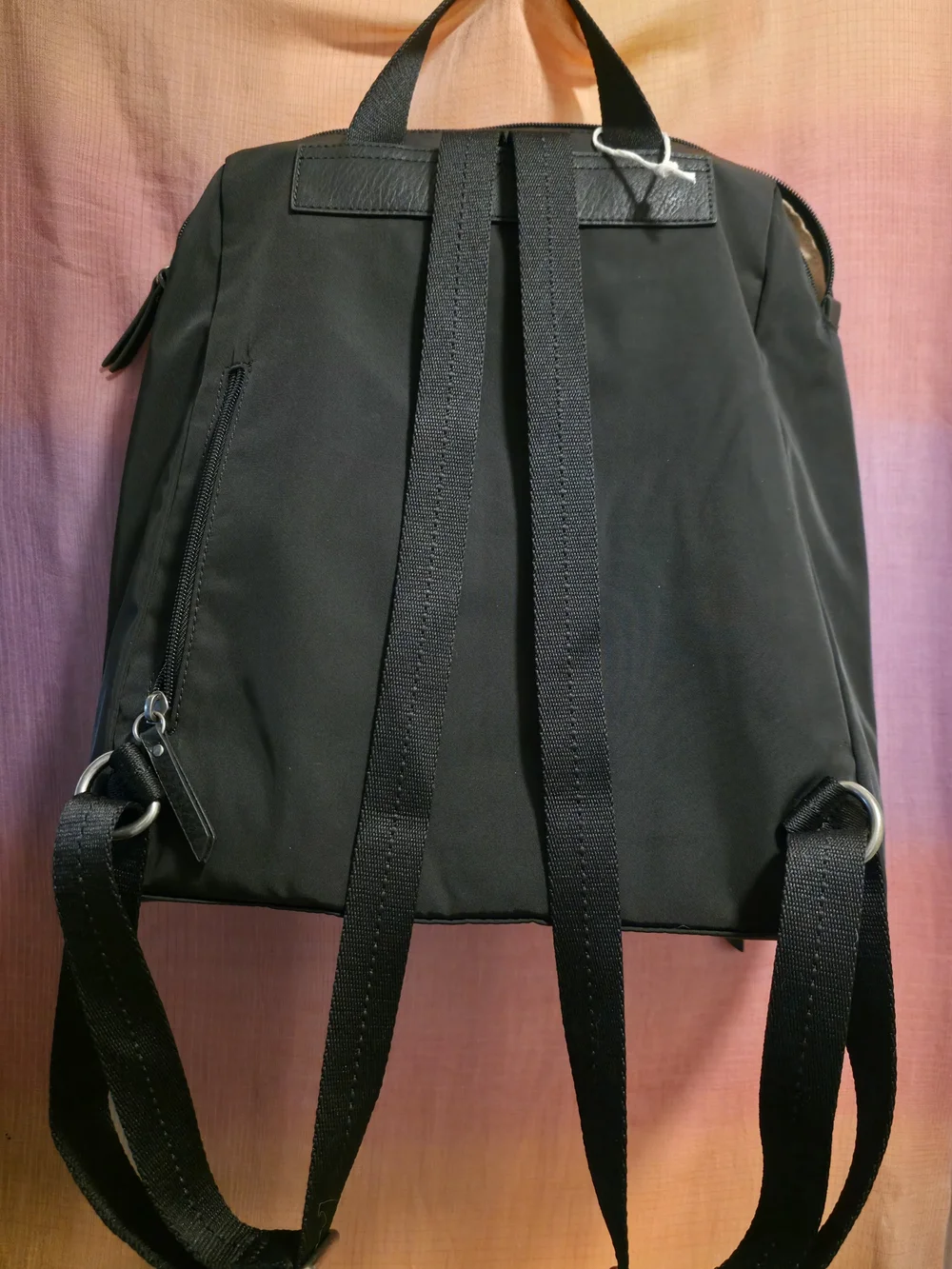 The Sak Black Everyday Zip-Front Backpack